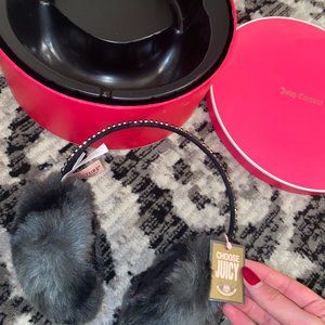 Juicy Couture Faux Ear Muff Headphones